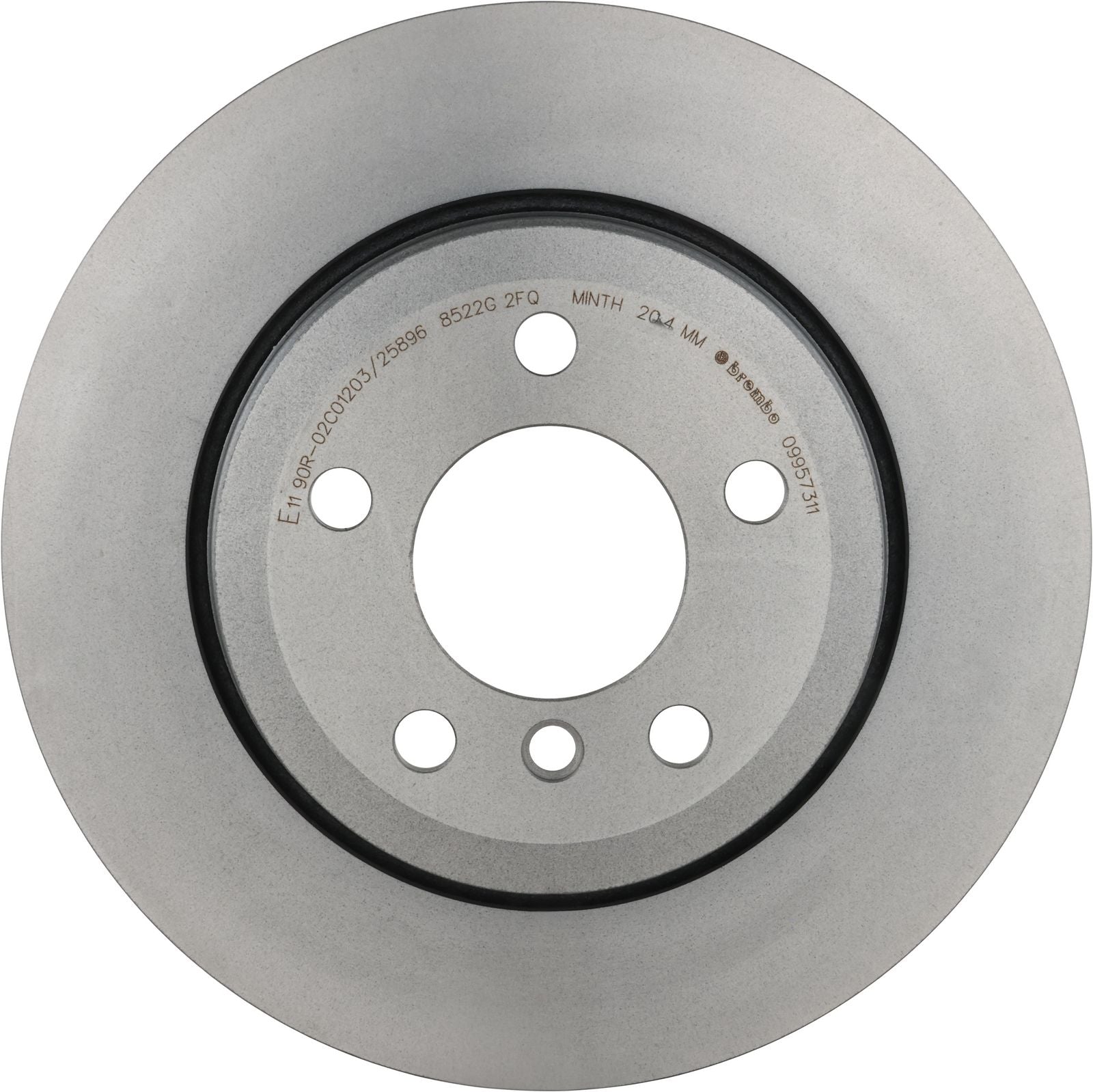 PRIME UV Coated Rear Disc Brake Rotor - 09.9573.11_03