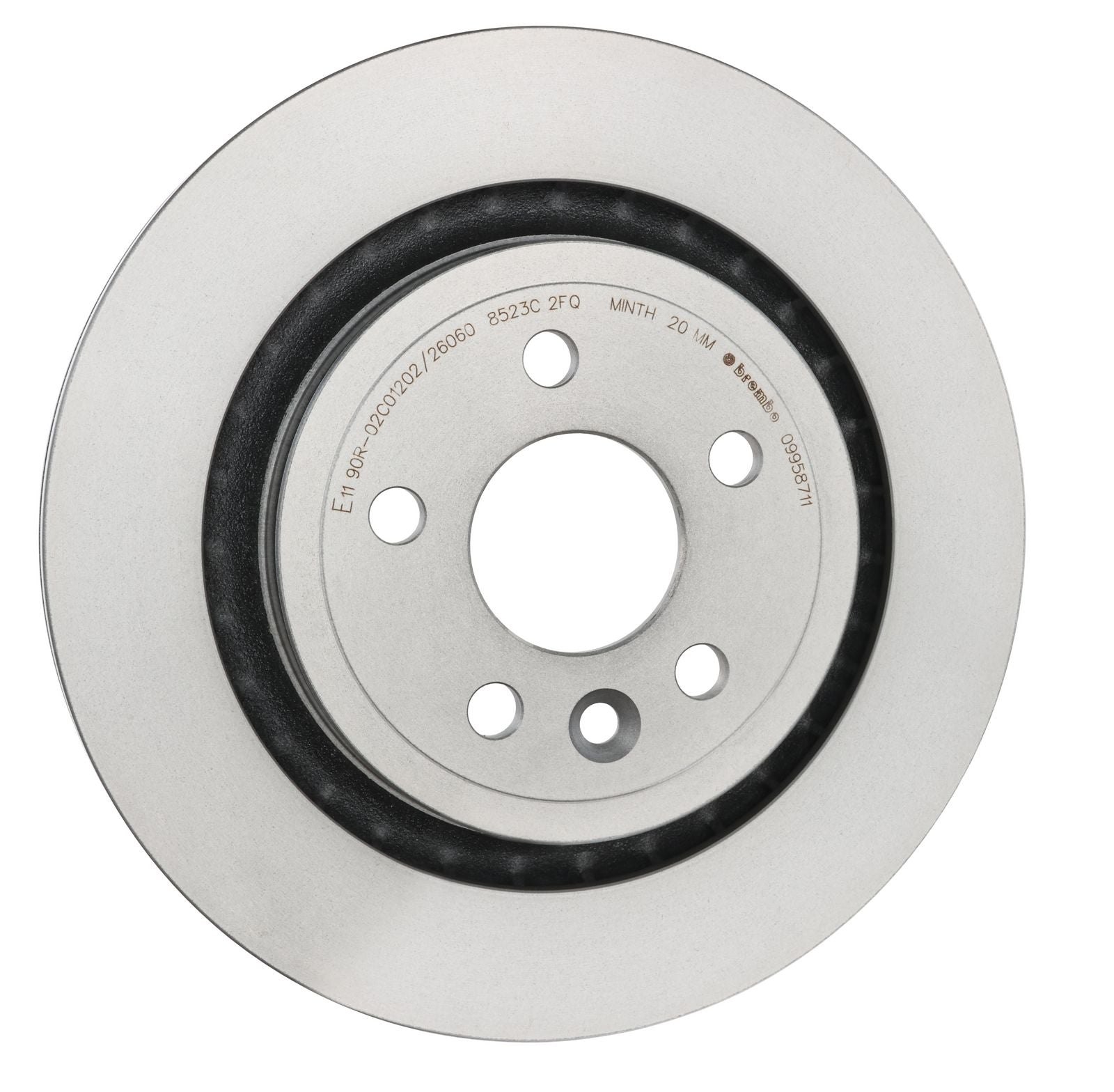 PRIME UV Coated Rear Disc Brake Rotor - 09.9587.11_30