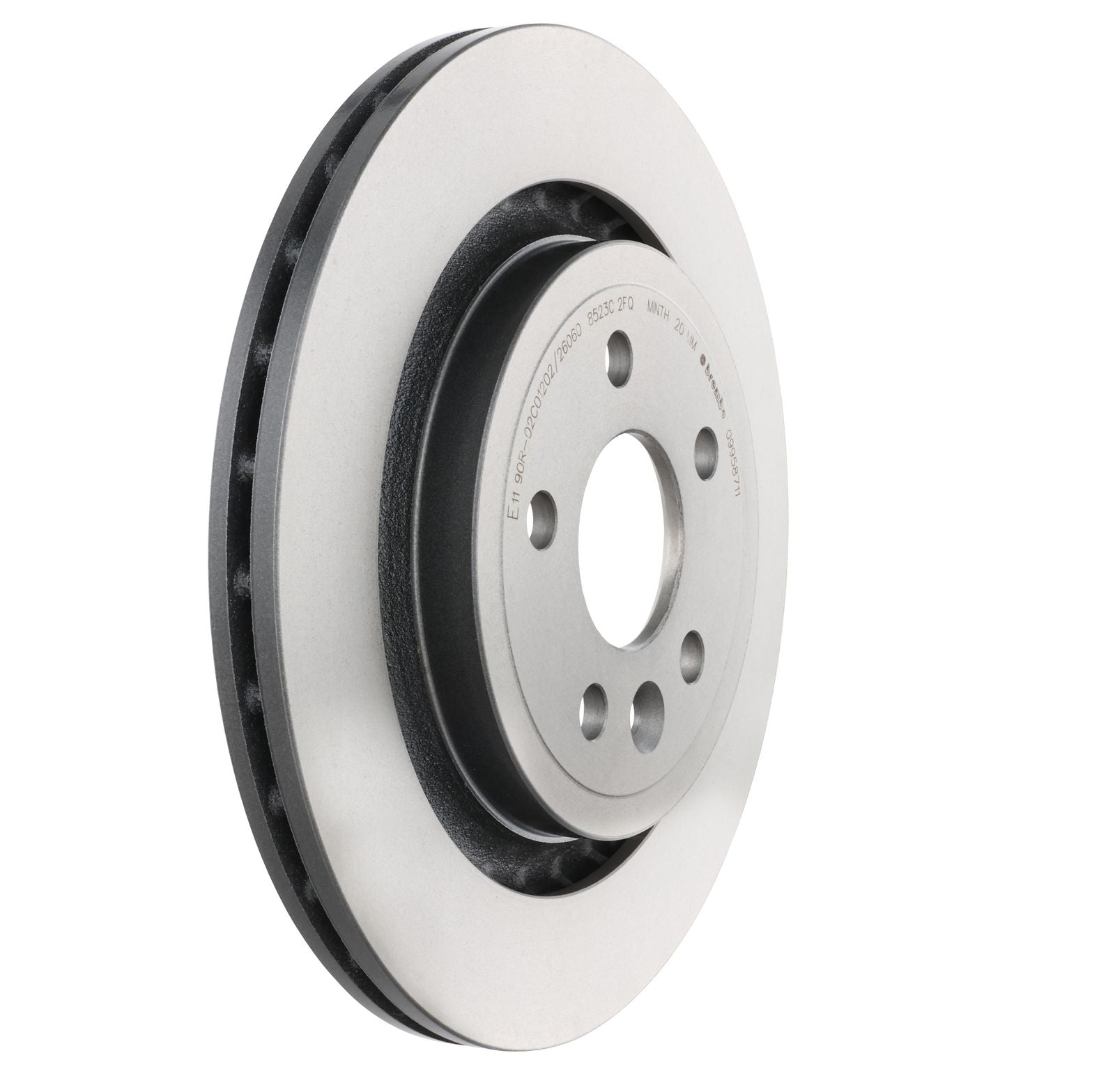 PRIME UV Coated Rear Disc Brake Rotor - 09.9587.11_27