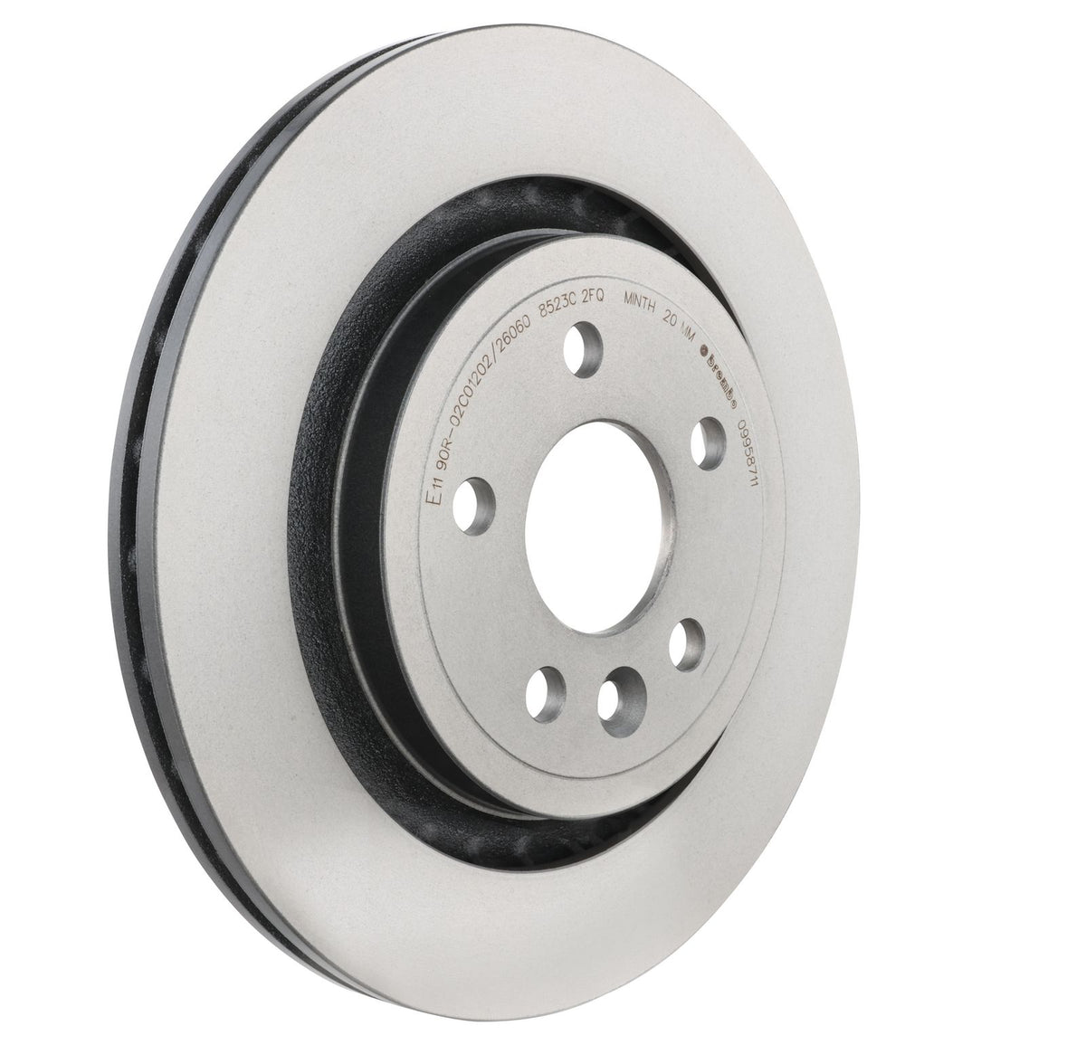 PRIME UV Coated Rear Disc Brake Rotor - 09.9587.11_28