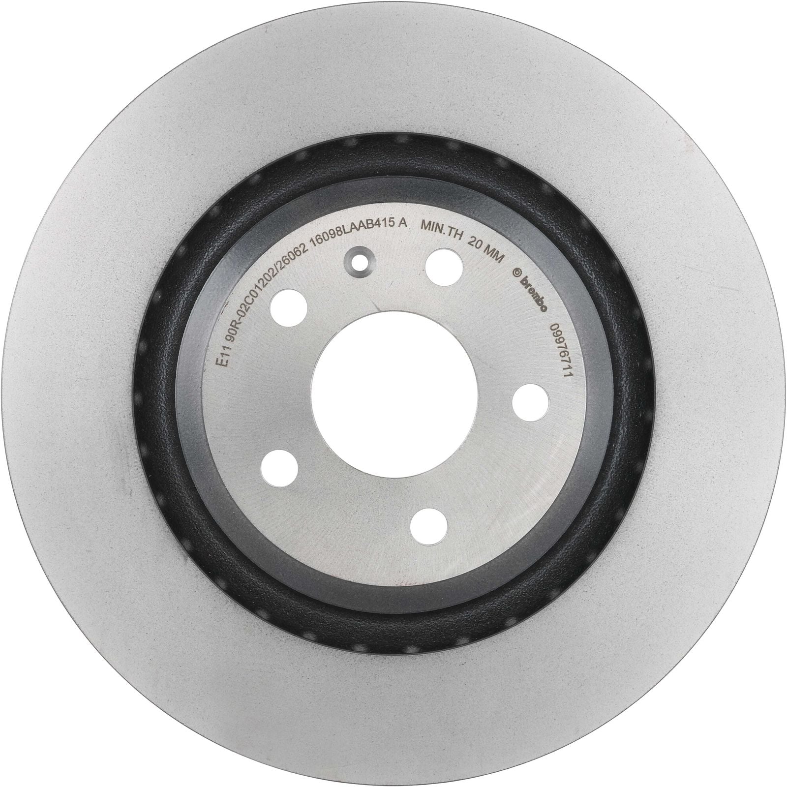 PRIME UV Coated Rear Disc Brake Rotor - 09.9767.11_03