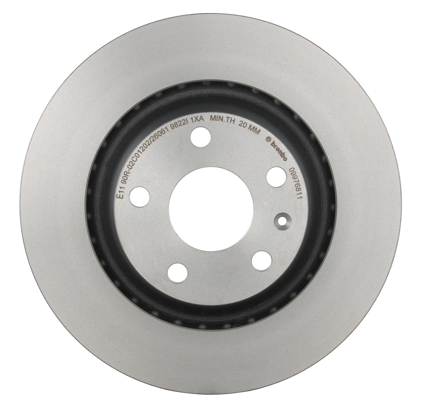 PRIME UV Coated Rear Disc Brake Rotor - 09.9768.11_07