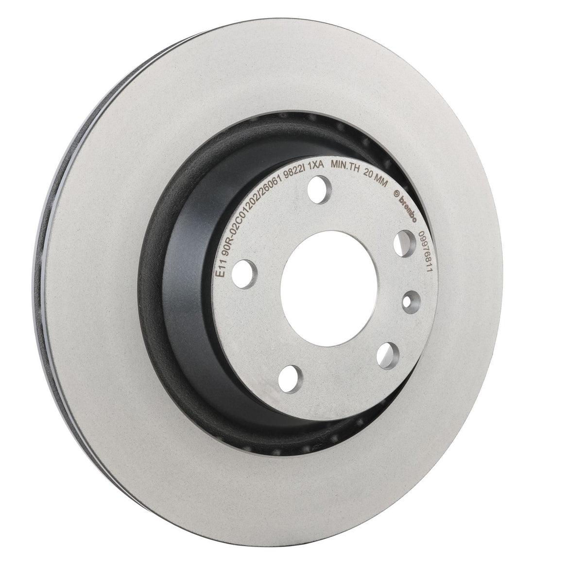 PRIME UV Coated Rear Disc Brake Rotor - 09.9768.11_29