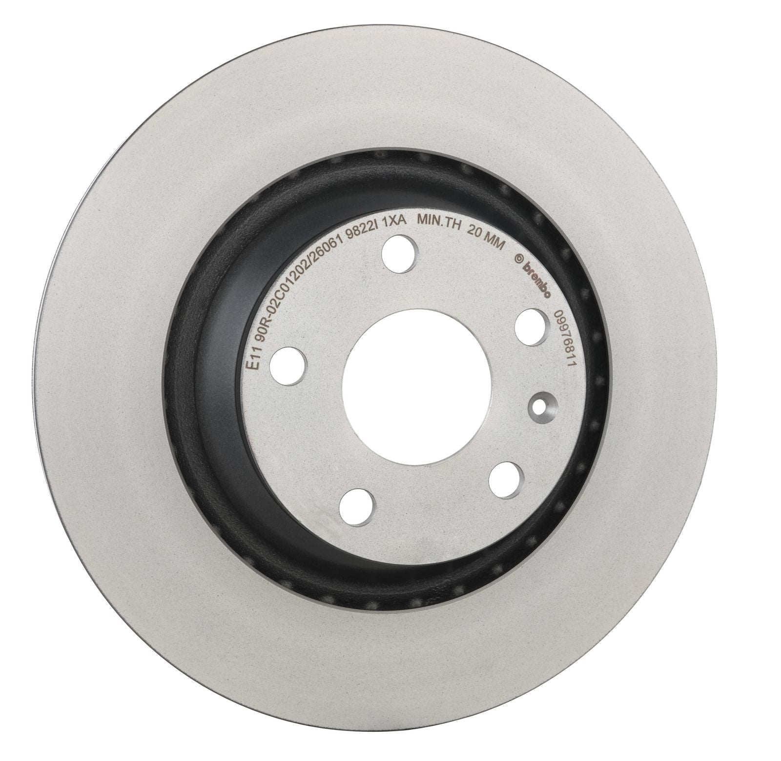 PRIME UV Coated Rear Disc Brake Rotor - 09.9768.11_30