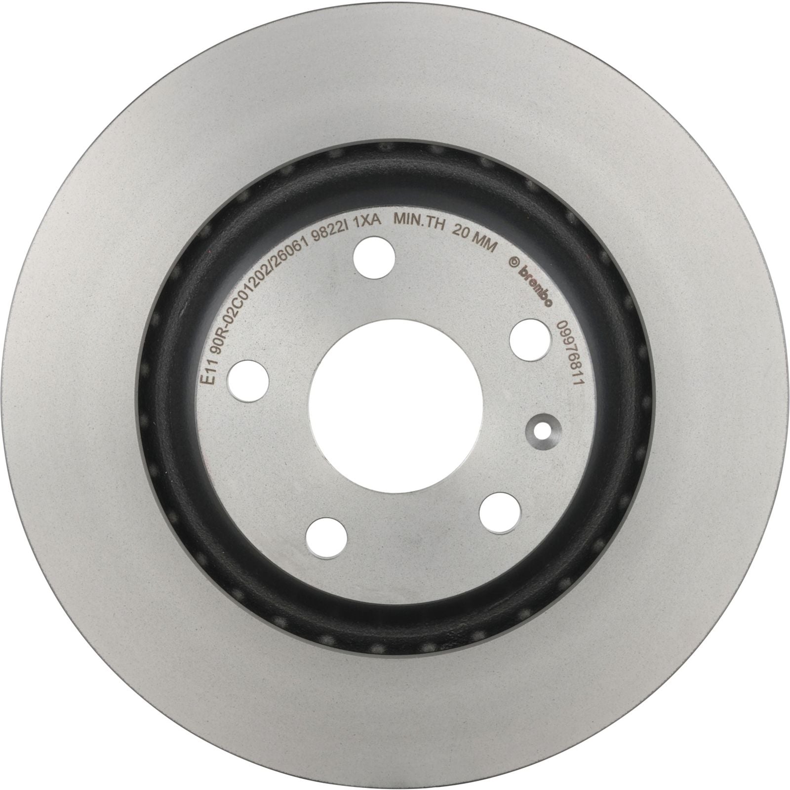 PRIME UV Coated Rear Disc Brake Rotor - 09.9768.11_03
