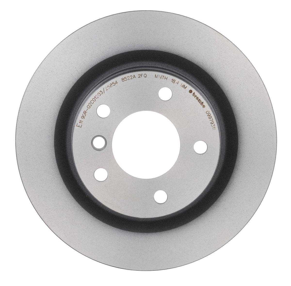 PRIME UV Coated Rear Disc Brake Rotor - 09.9793.11_08