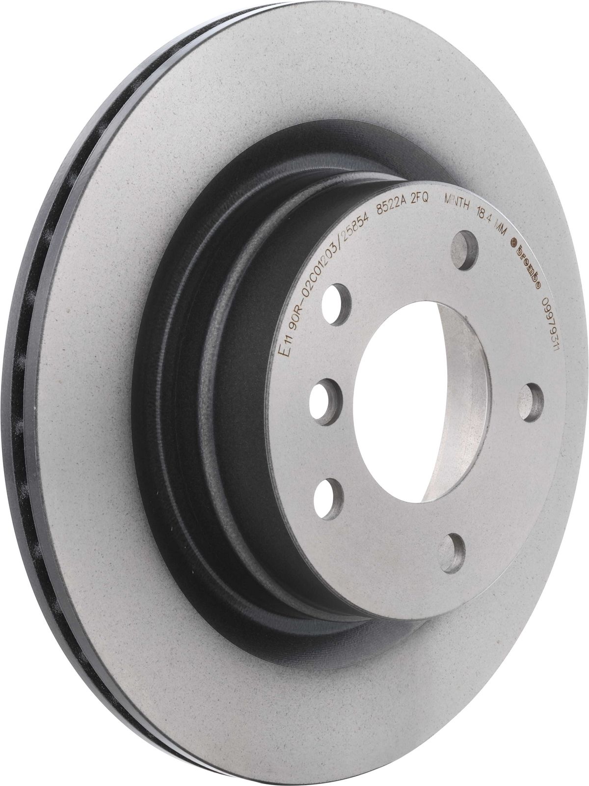 PRIME UV Coated Rear Disc Brake Rotor - 09.9793.11_01