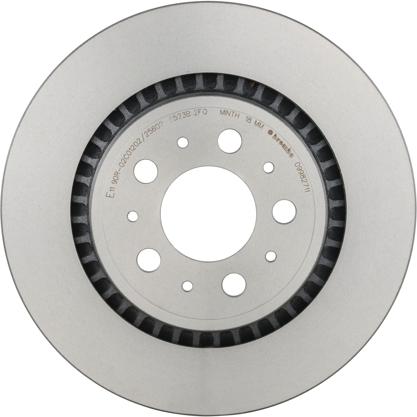 PRIME UV Coated Rear Disc Brake Rotor - 09.9827.11_05