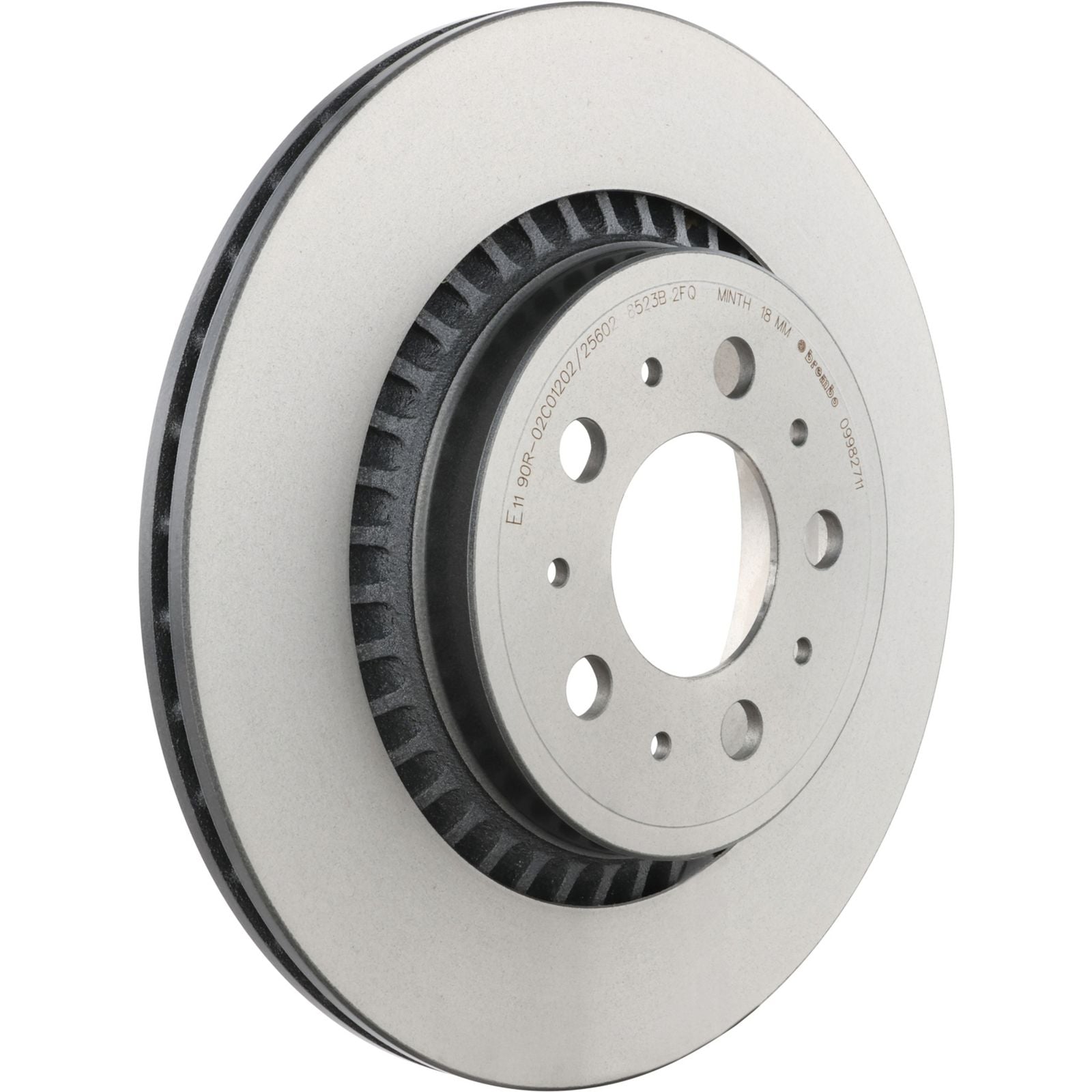 PRIME UV Coated Rear Disc Brake Rotor - 09.9827.11_03