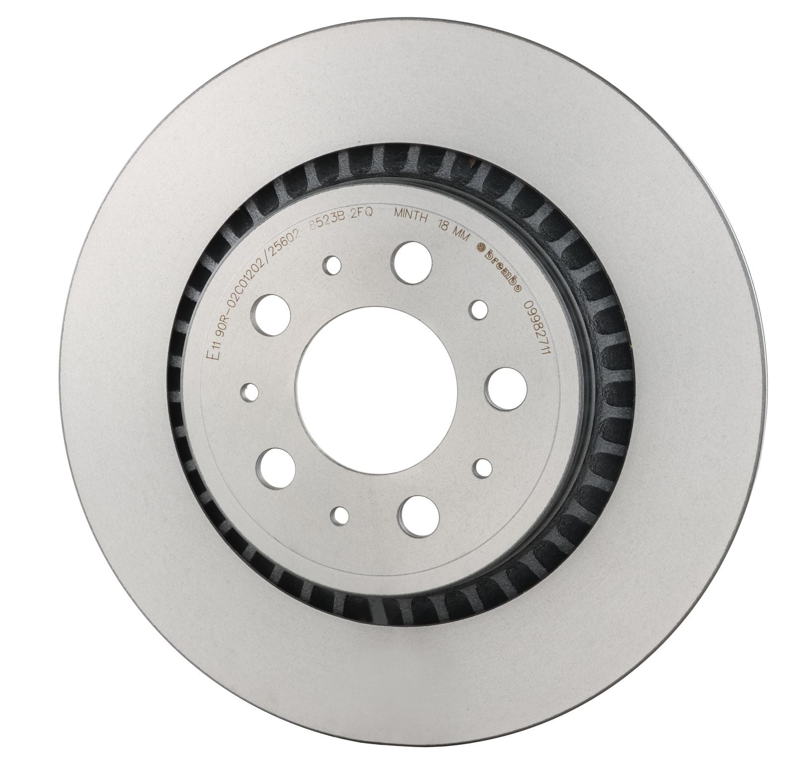 PRIME UV Coated Rear Disc Brake Rotor - 09.9827.11_08