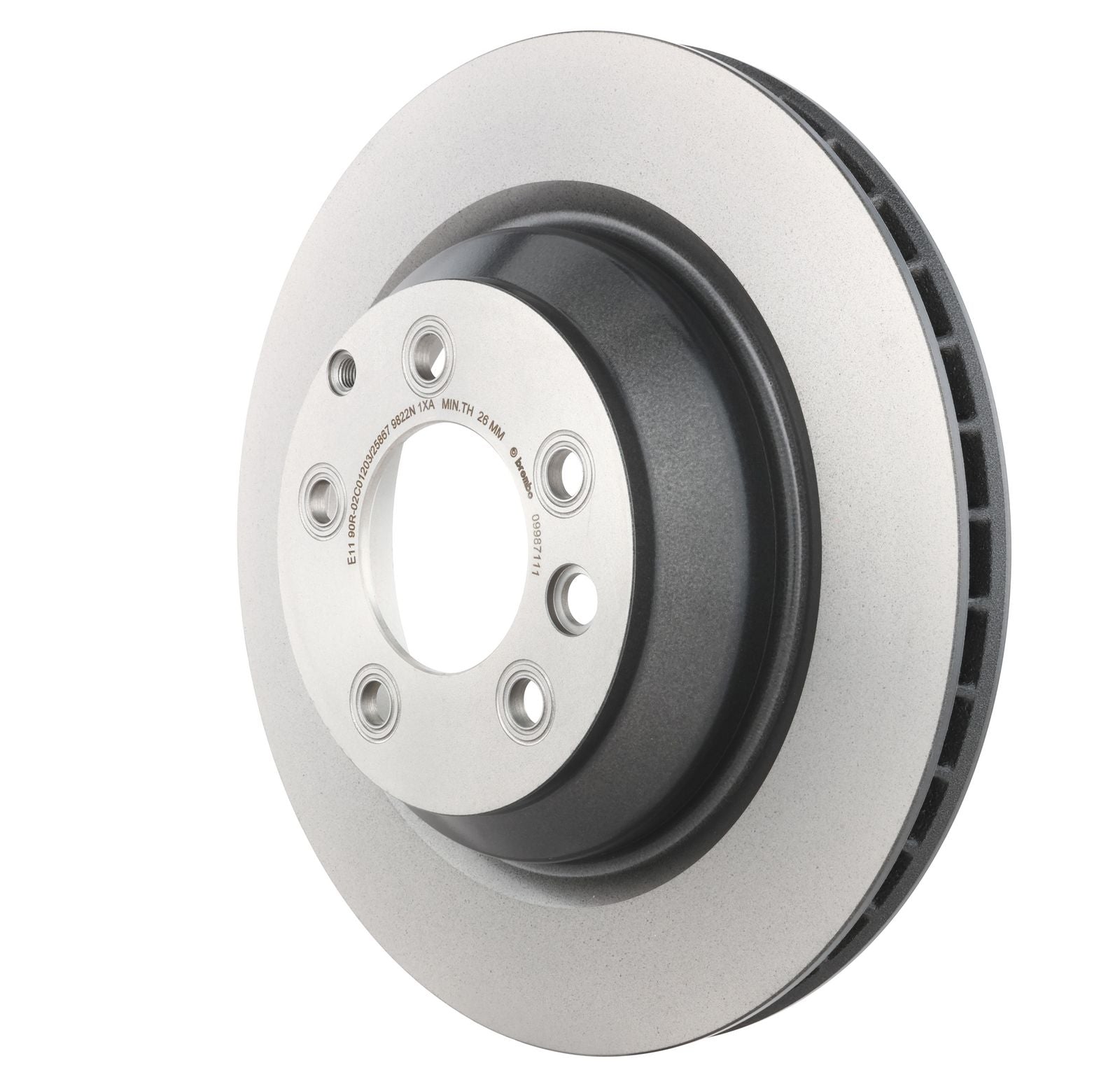 PRIME UV Coated Rear Disc Brake Rotor - 09.9871.11_10