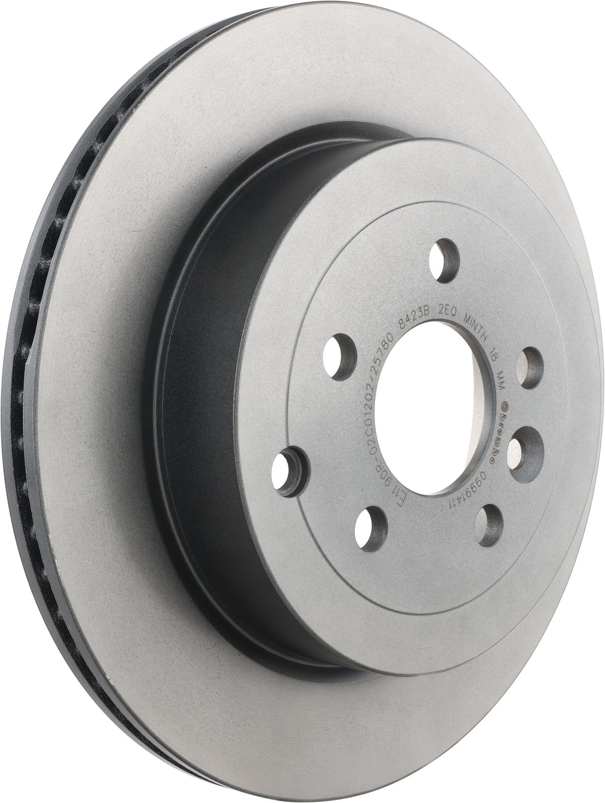PRIME UV Coated Rear Disc Brake Rotor - 09.9914.11_01