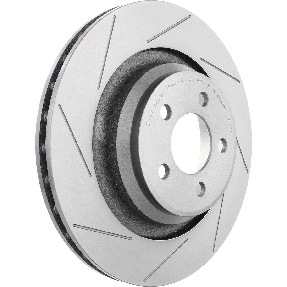 PRIME UV Coated Rear Disc Brake Rotor - 09.A182.21_01