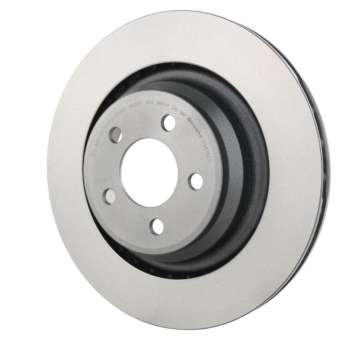 PRIME UV Coated Rear Disc Brake Rotor - 09.A182.11_08