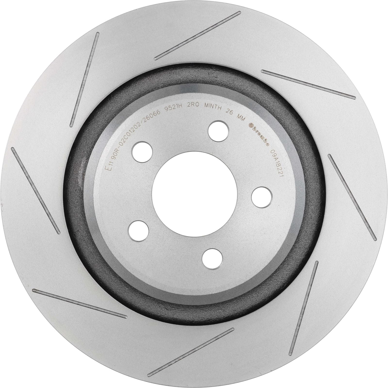 PRIME UV Coated Rear Disc Brake Rotor - 09.A182.21_03