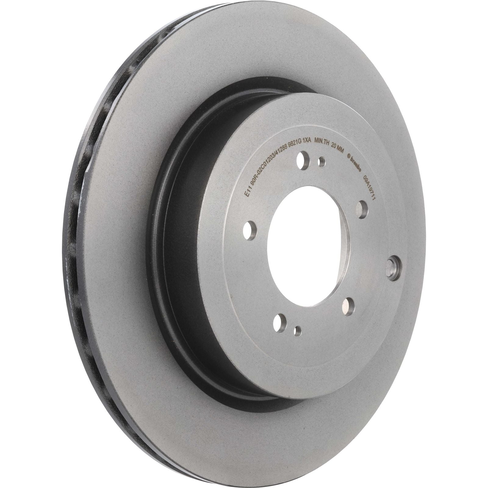 PRIME UV Coated Rear Disc Brake Rotor - 09.A197.11_26