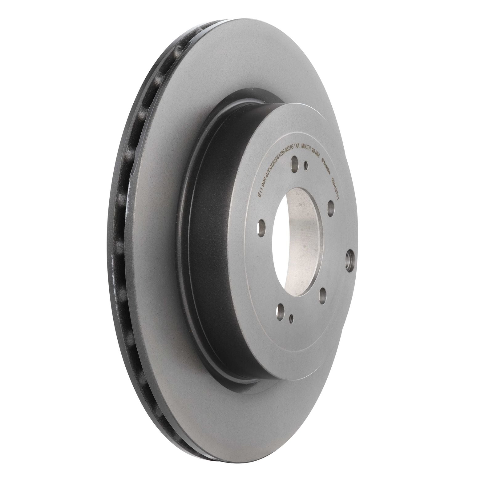 PRIME UV Coated Rear Disc Brake Rotor - 09.A197.11_22