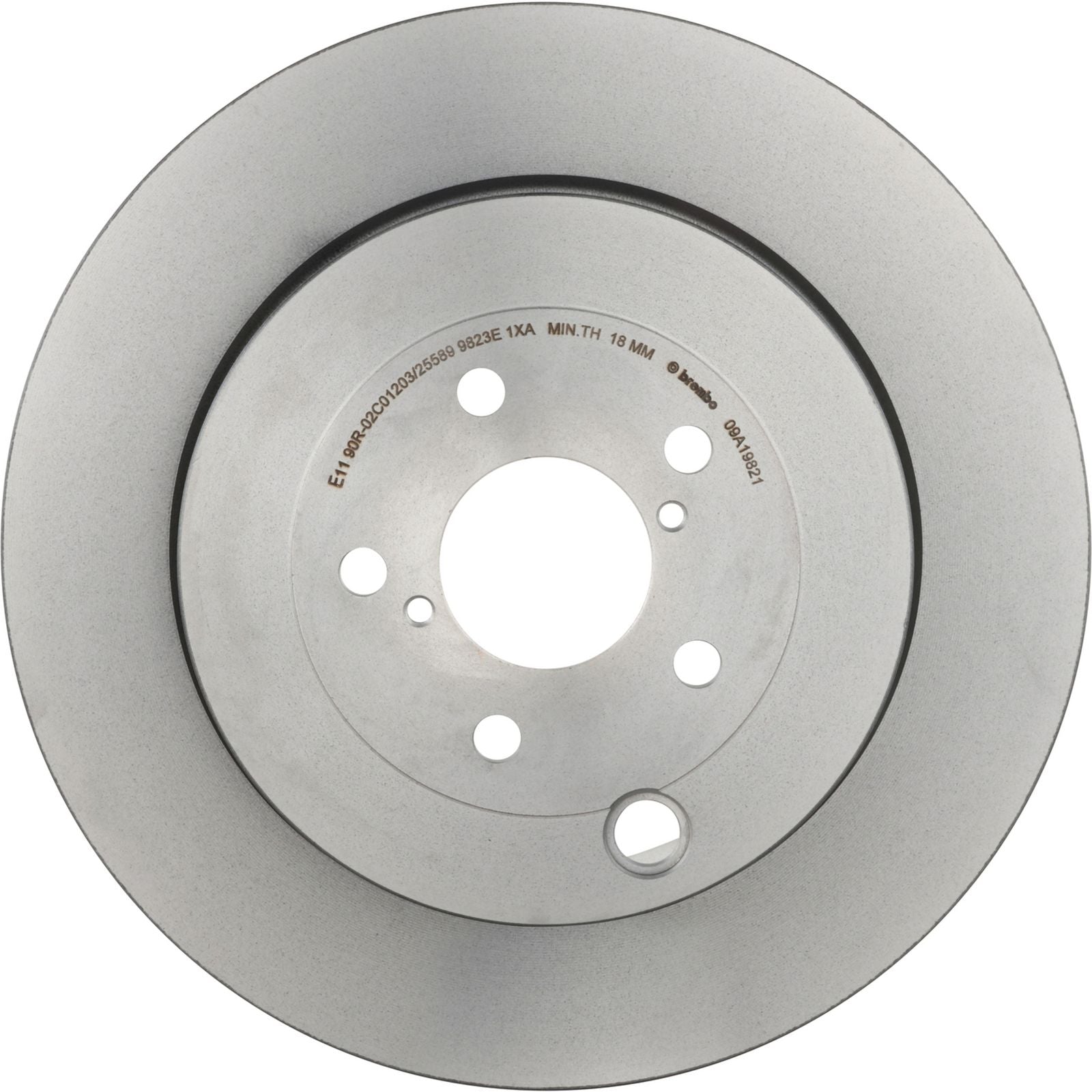 PRIME UV Coated Rear Disc Brake Rotor - 09.A198.21_03