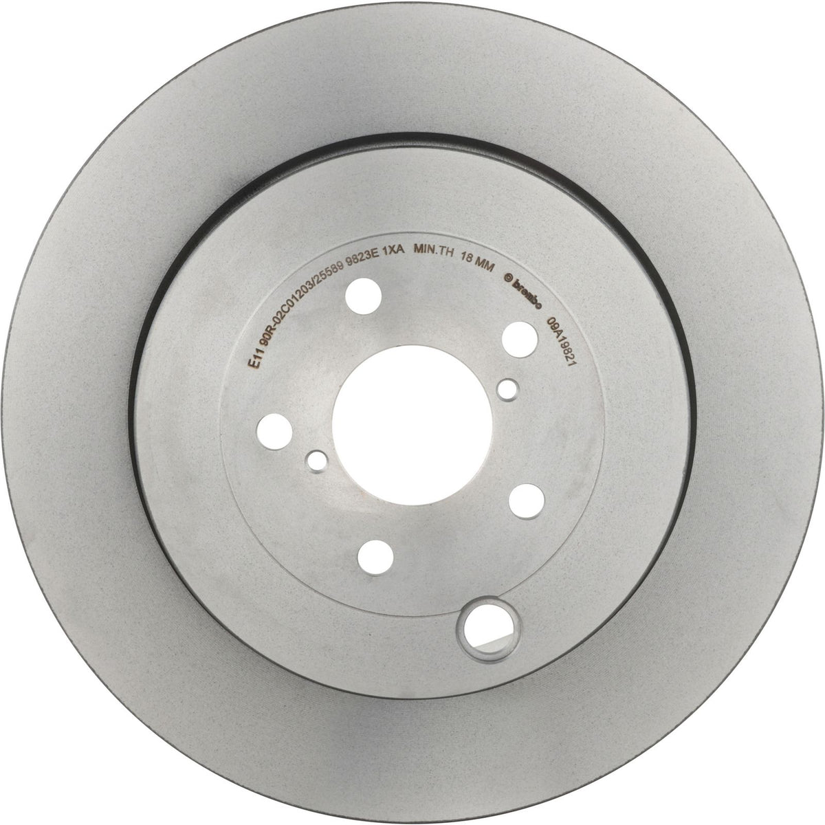PRIME UV Coated Rear Disc Brake Rotor - 09.A198.21_03