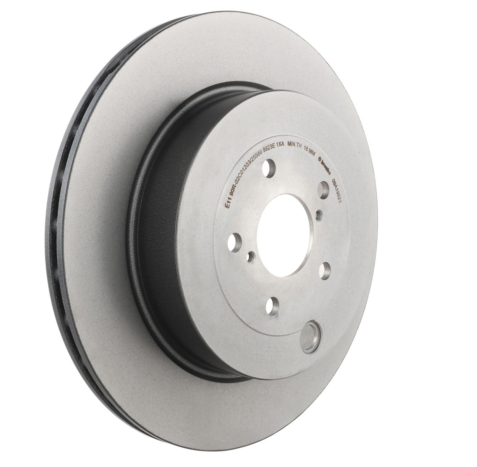 PRIME UV Coated Rear Disc Brake Rotor - 09.A198.21_28