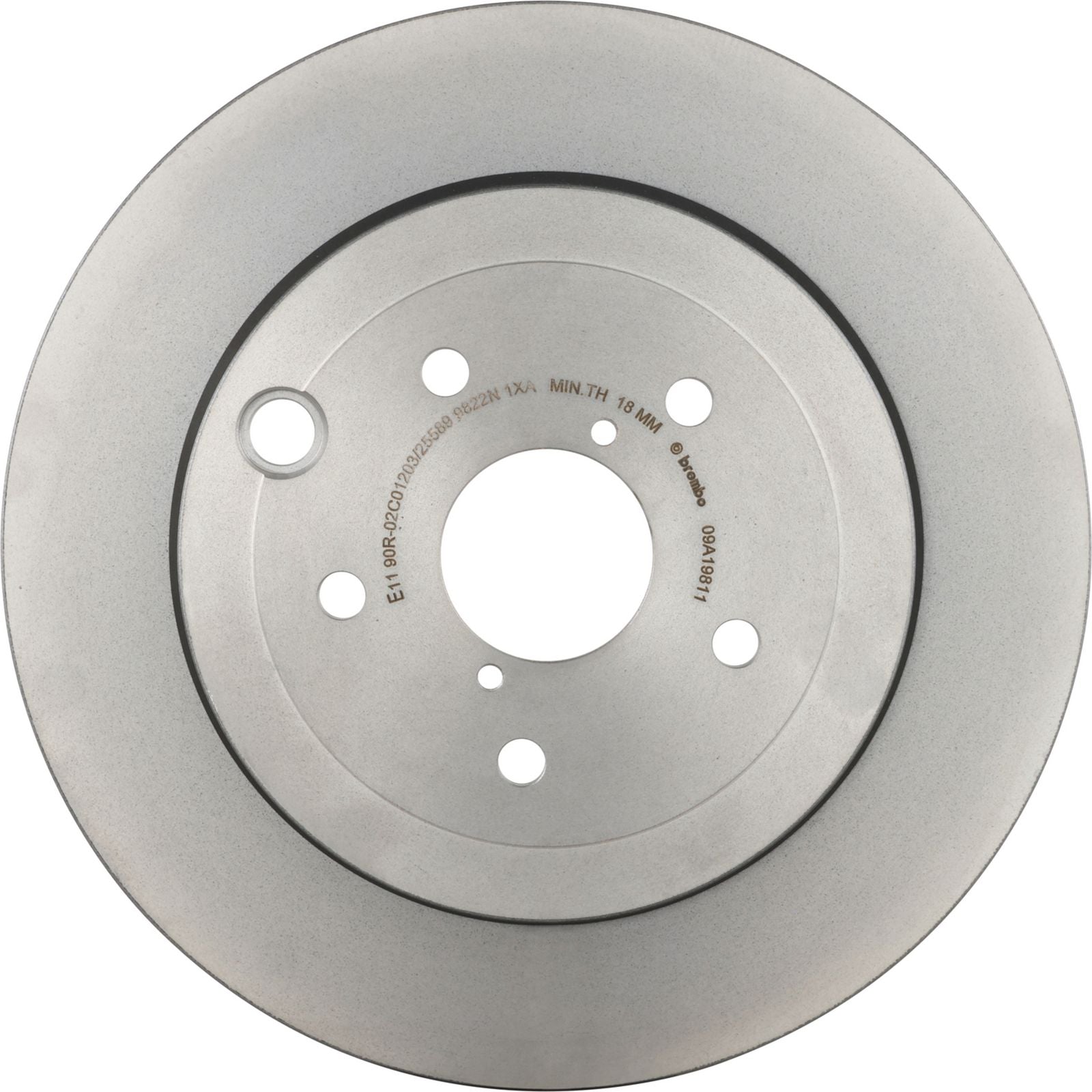 PRIME UV Coated Rear Disc Brake Rotor - 09.A198.11_05