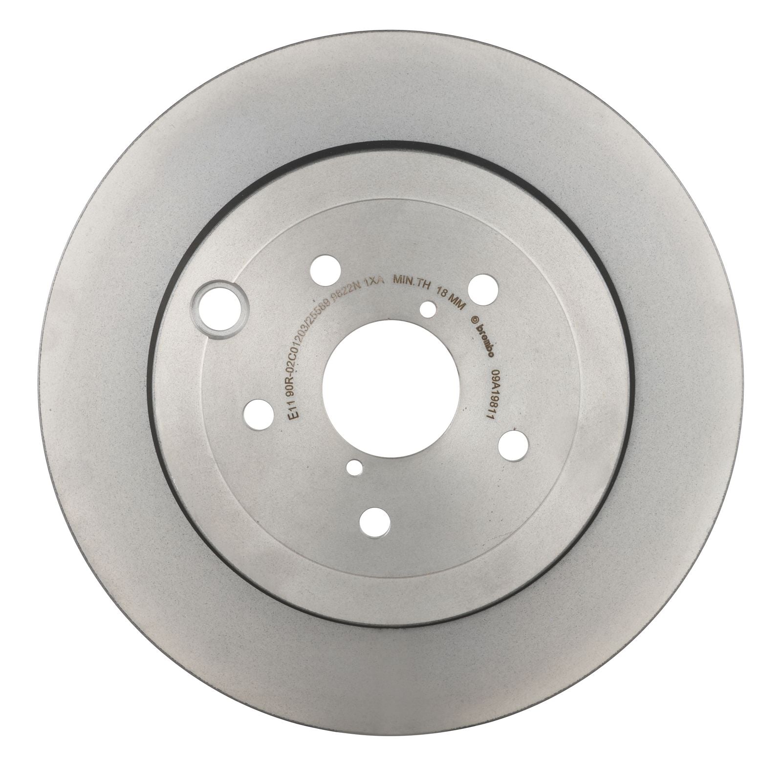 PRIME UV Coated Rear Disc Brake Rotor - 09.A198.11_07