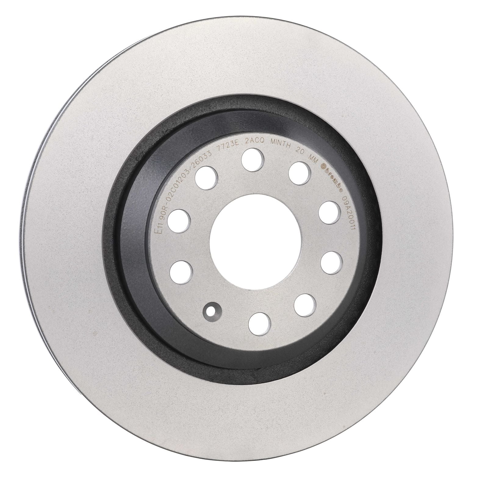 PRIME UV Coated Rear Disc Brake Rotor - 09.A200.11_31