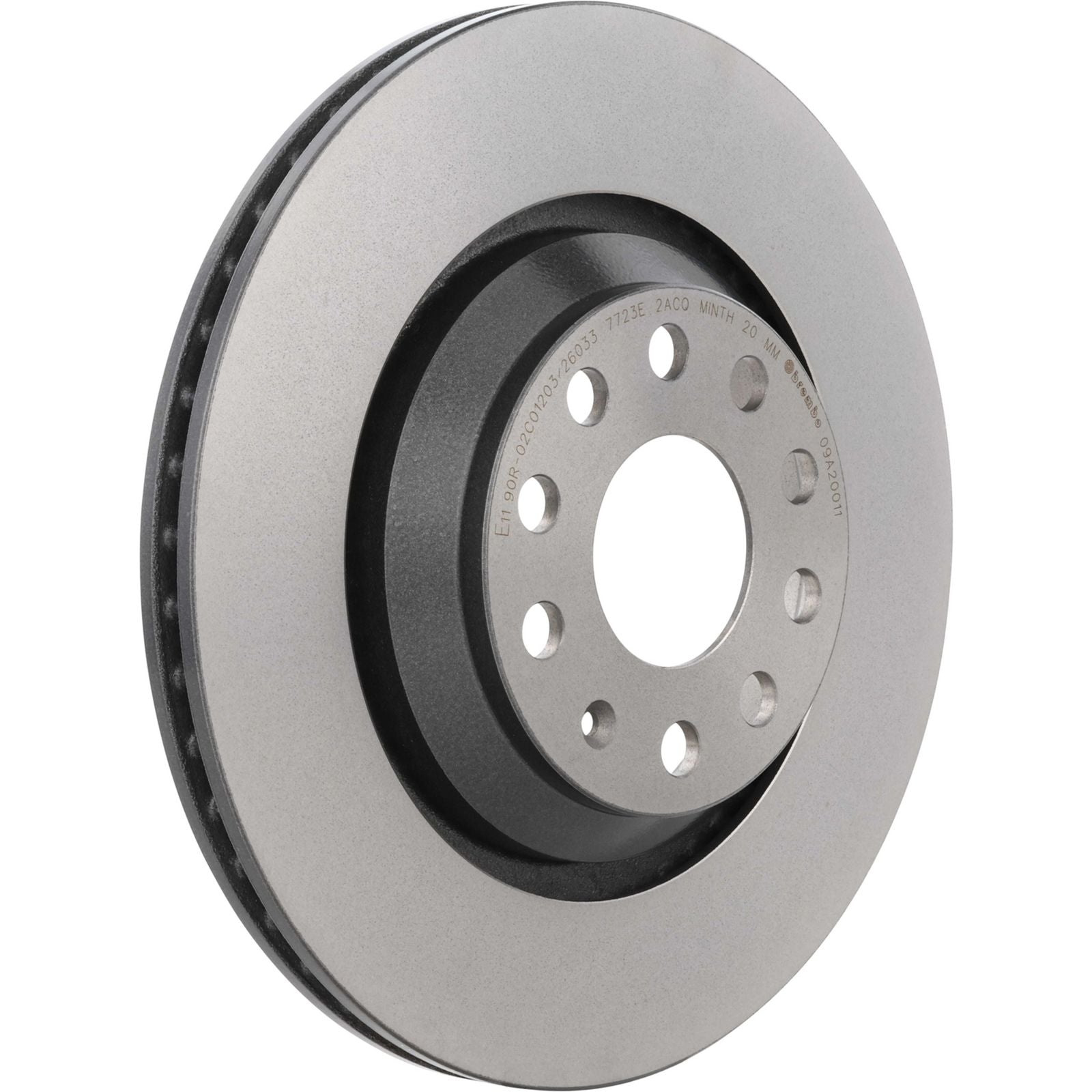PRIME UV Coated Rear Disc Brake Rotor - 09.A200.11_03