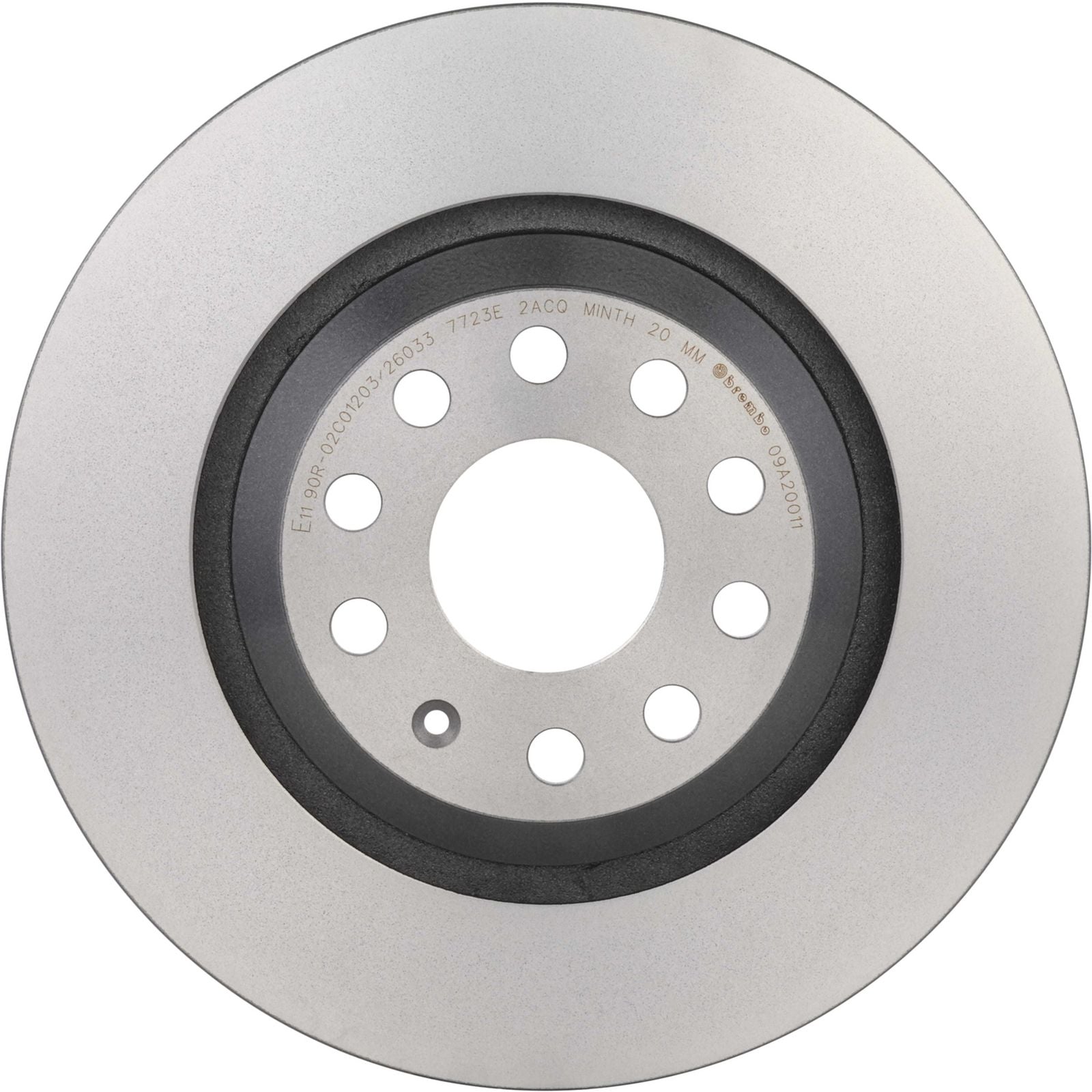 PRIME UV Coated Rear Disc Brake Rotor - 09.A200.11_01