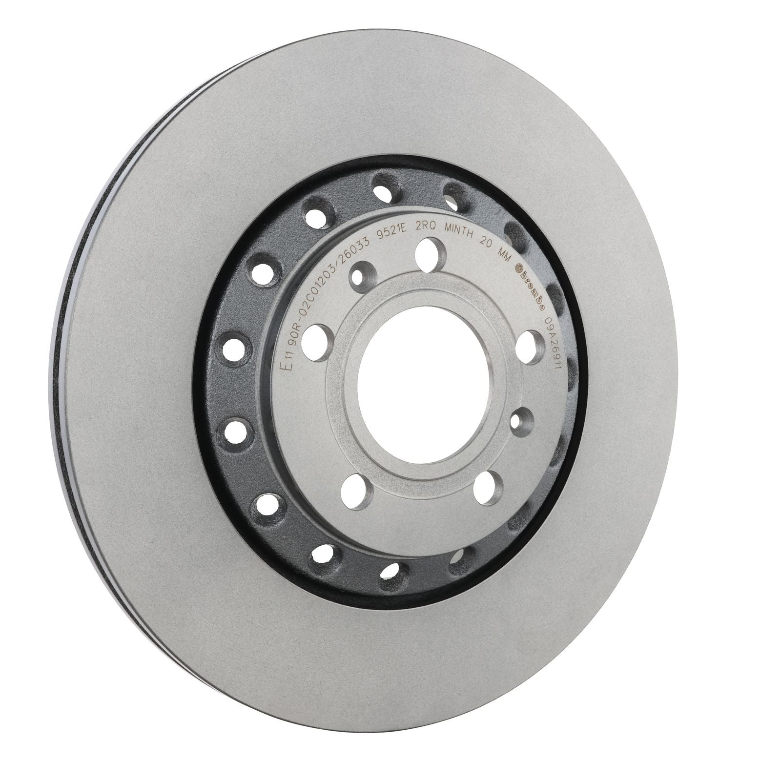 PRIME UV Coated Rear Disc Brake Rotor - 09.A269.11_29