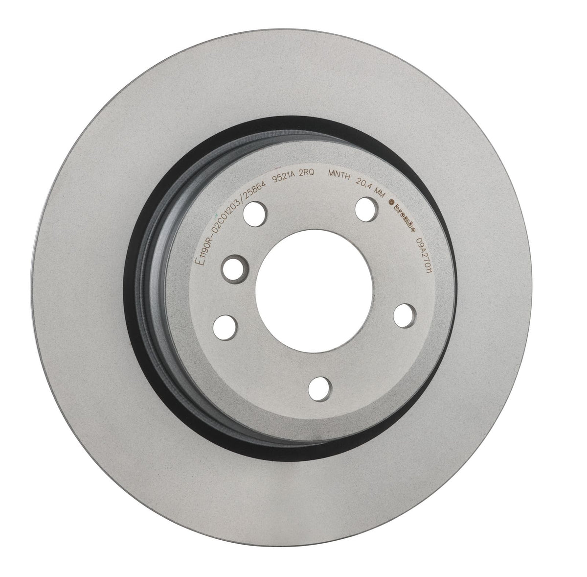 PRIME UV Coated Rear Disc Brake Rotor - 09.A270.11_30