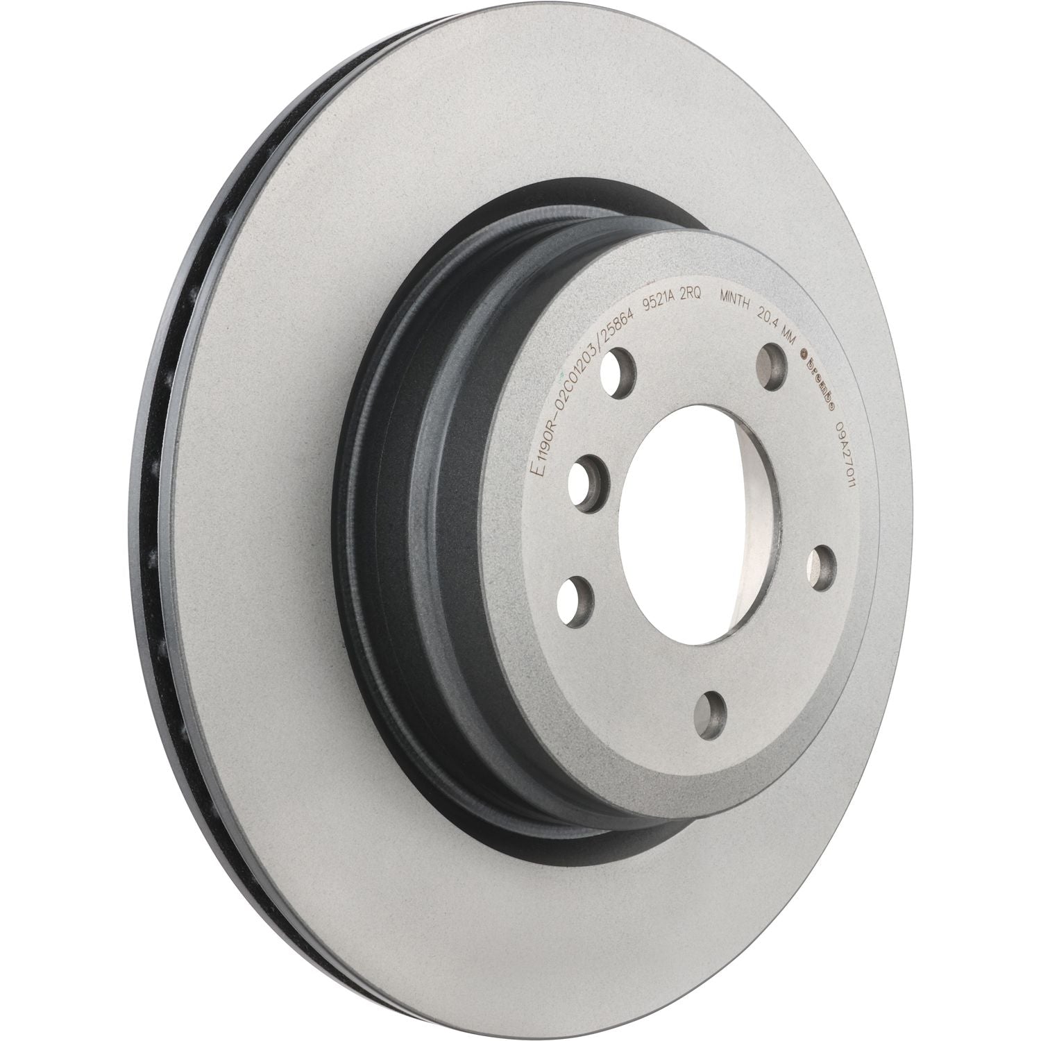 PRIME UV Coated Rear Disc Brake Rotor - 09.A270.11_01