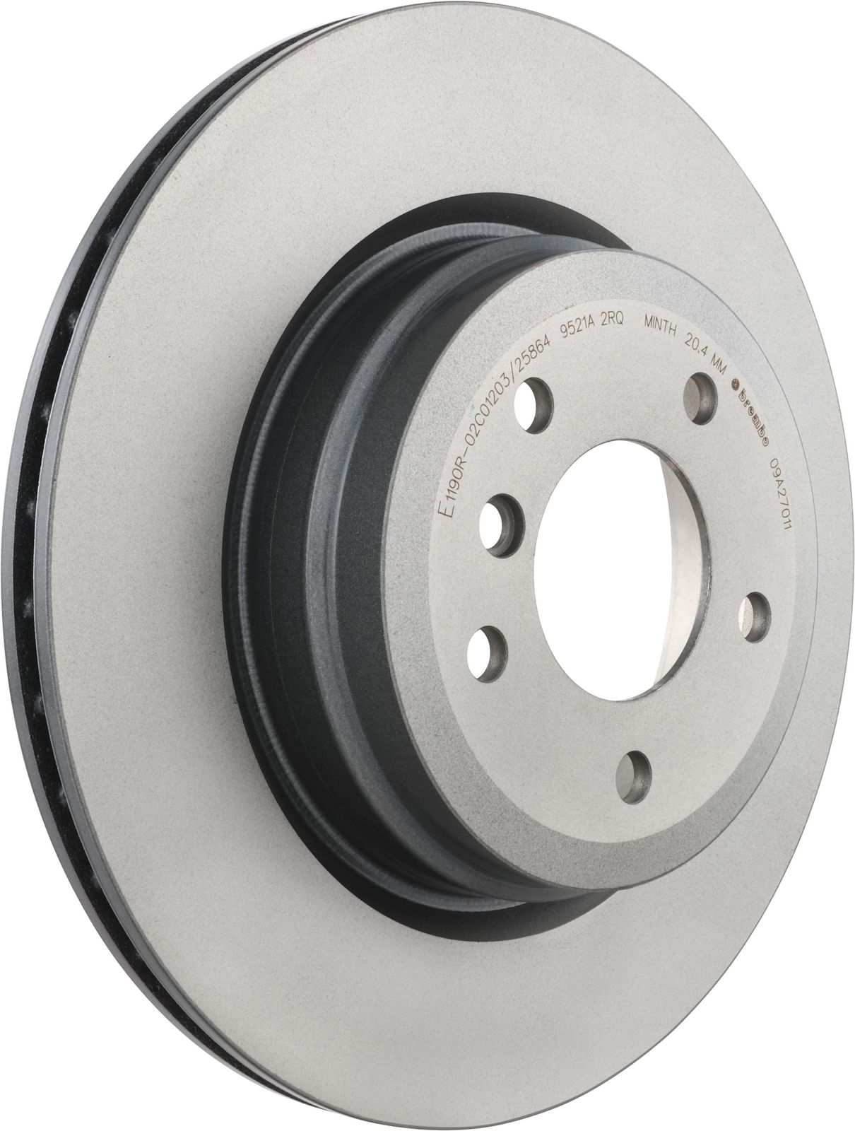 PRIME UV Coated Rear Disc Brake Rotor - 09.A270.11_01