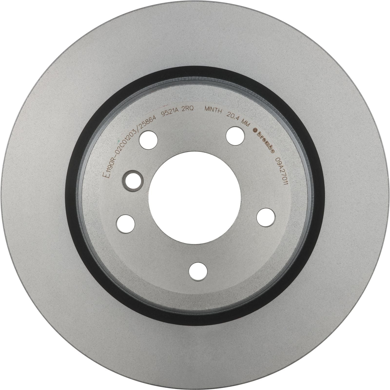 PRIME UV Coated Rear Disc Brake Rotor - 09.A270.11_03