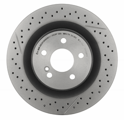 PRIME UV Coated Rear Disc Brake Rotor - 09.A326.11_06