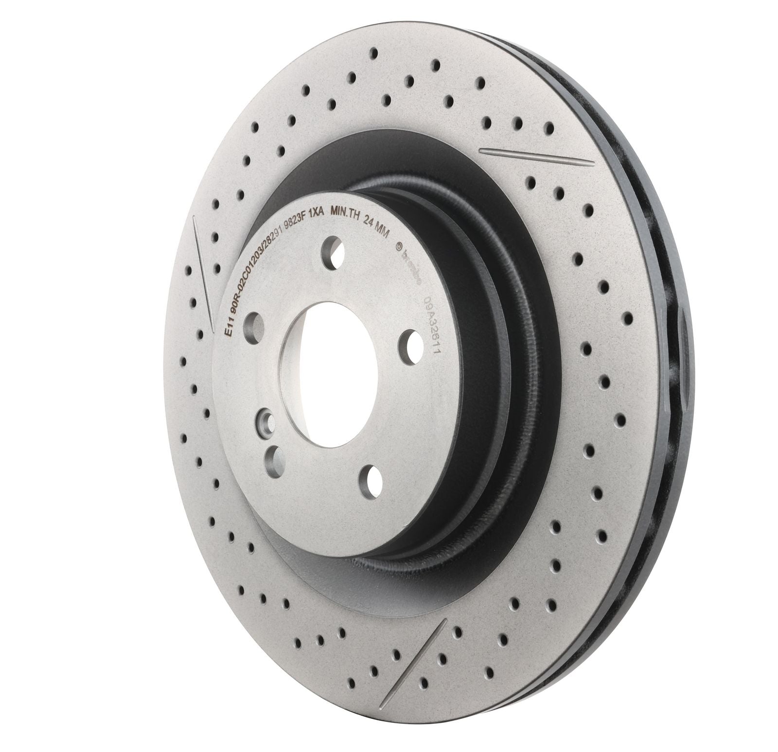 PRIME UV Coated Rear Disc Brake Rotor - 09.A326.11_10