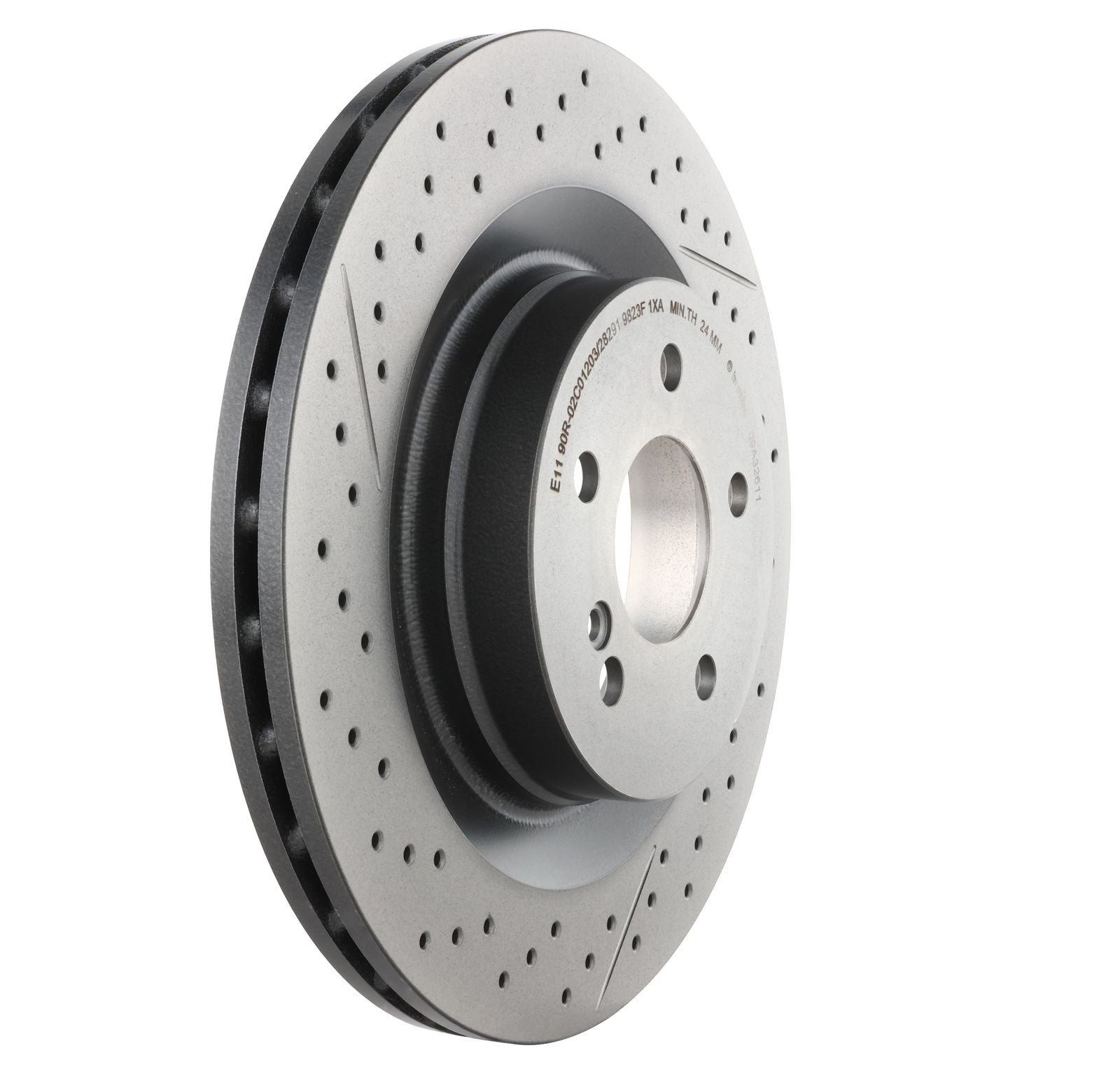 PRIME UV Coated Rear Disc Brake Rotor - 09.A326.11_27