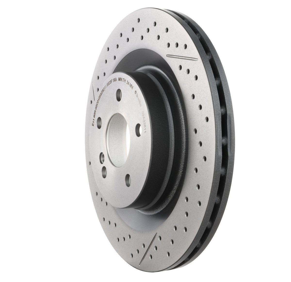 PRIME UV Coated Rear Disc Brake Rotor - 09.A326.11_11