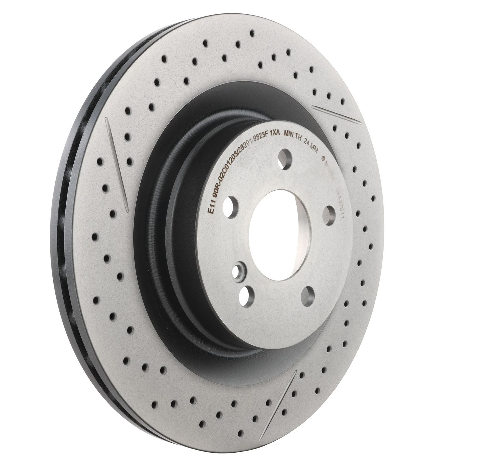PRIME UV Coated Rear Disc Brake Rotor - 09.A326.11_28