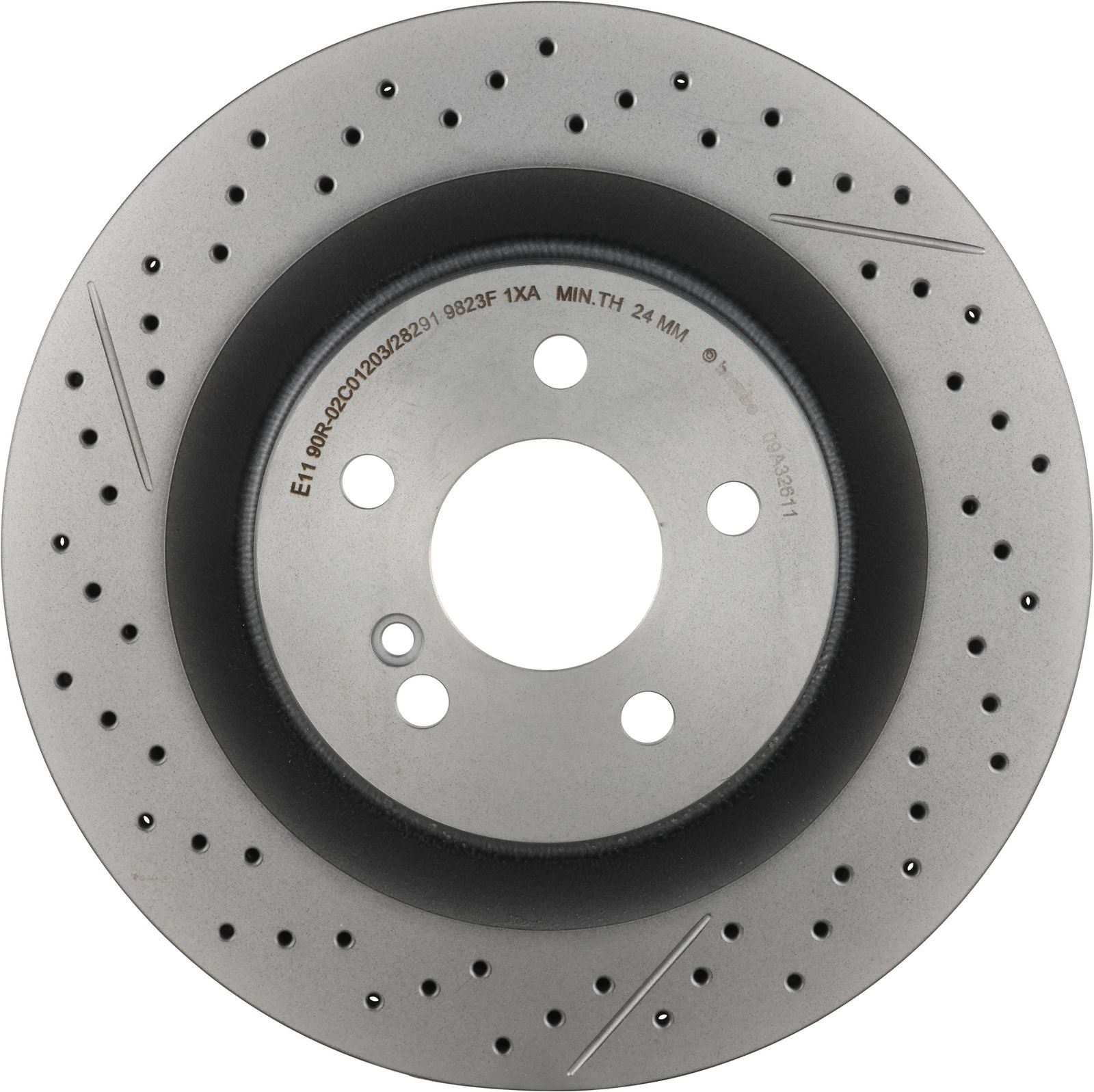 PRIME UV Coated Rear Disc Brake Rotor - 09.A326.11_03