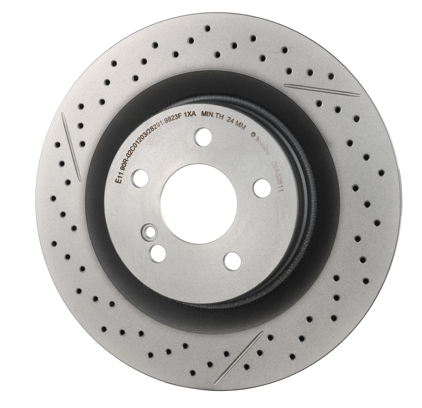 PRIME UV Coated Rear Disc Brake Rotor - 09.A326.11_08