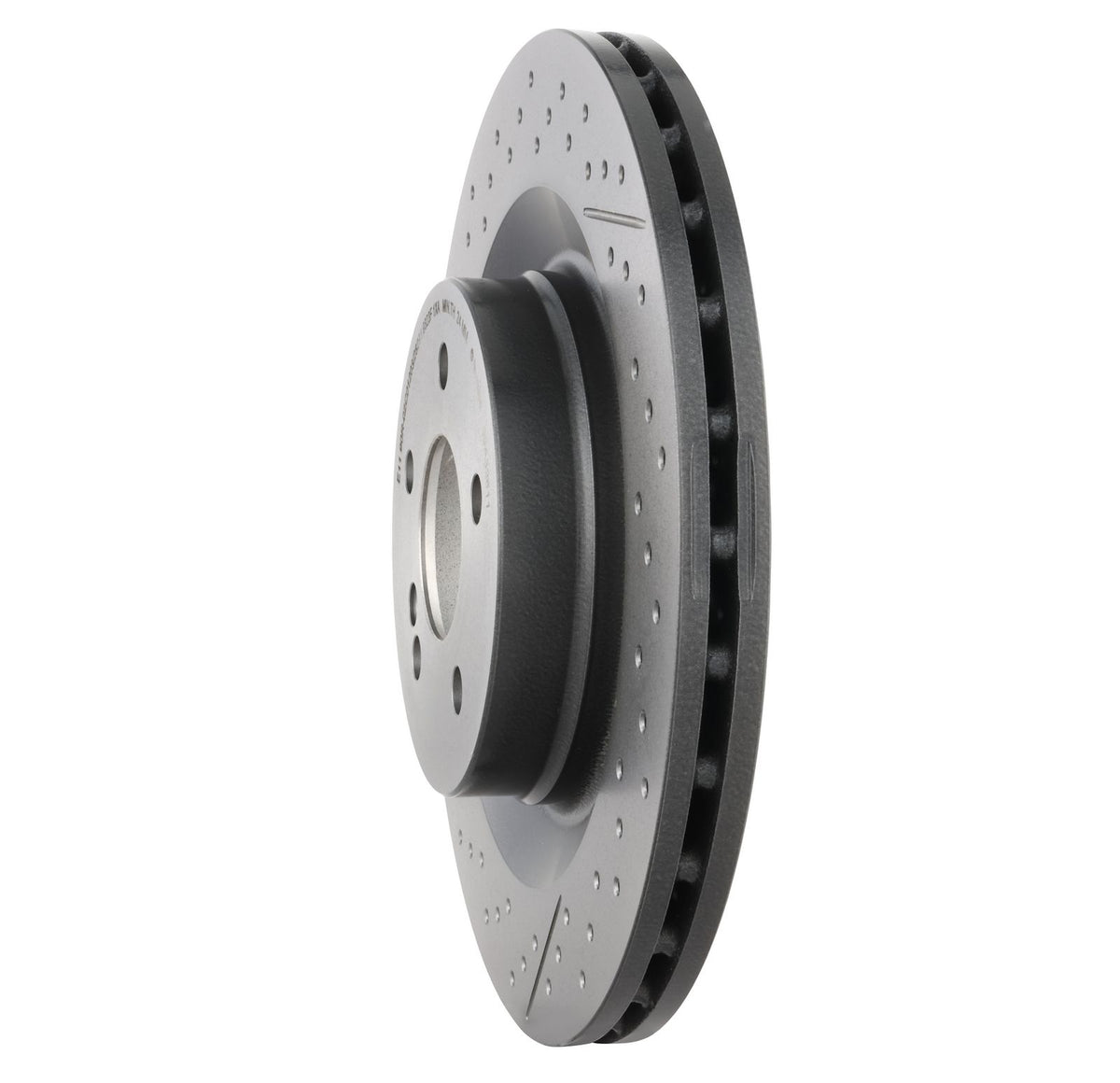 PRIME UV Coated Rear Disc Brake Rotor - 09.A326.11_12