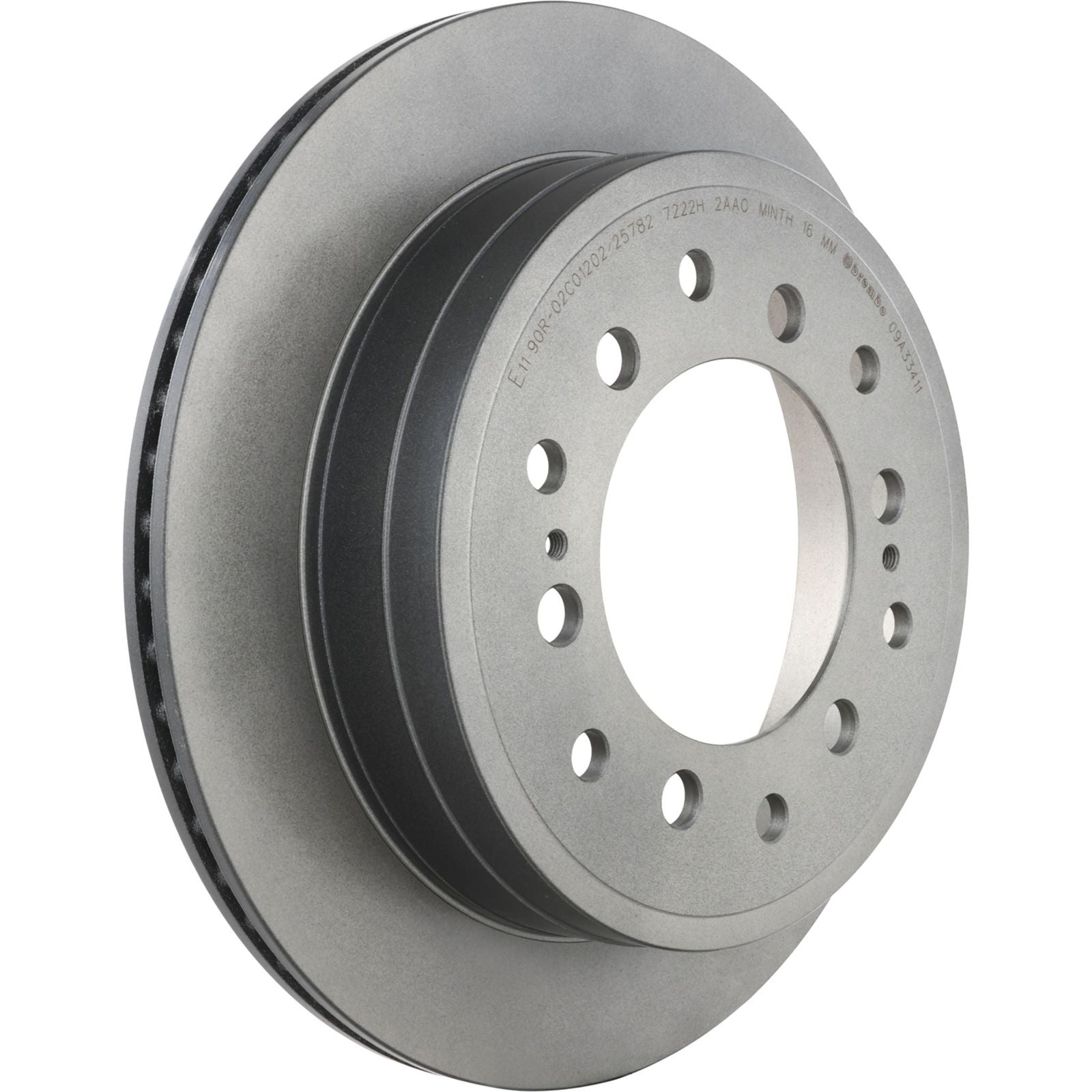 PRIME UV Coated Rear Disc Brake Rotor - 09.A334.11_03