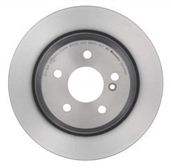 PRIME UV Coated Rear Disc Brake Rotor - 09.A358.11_25