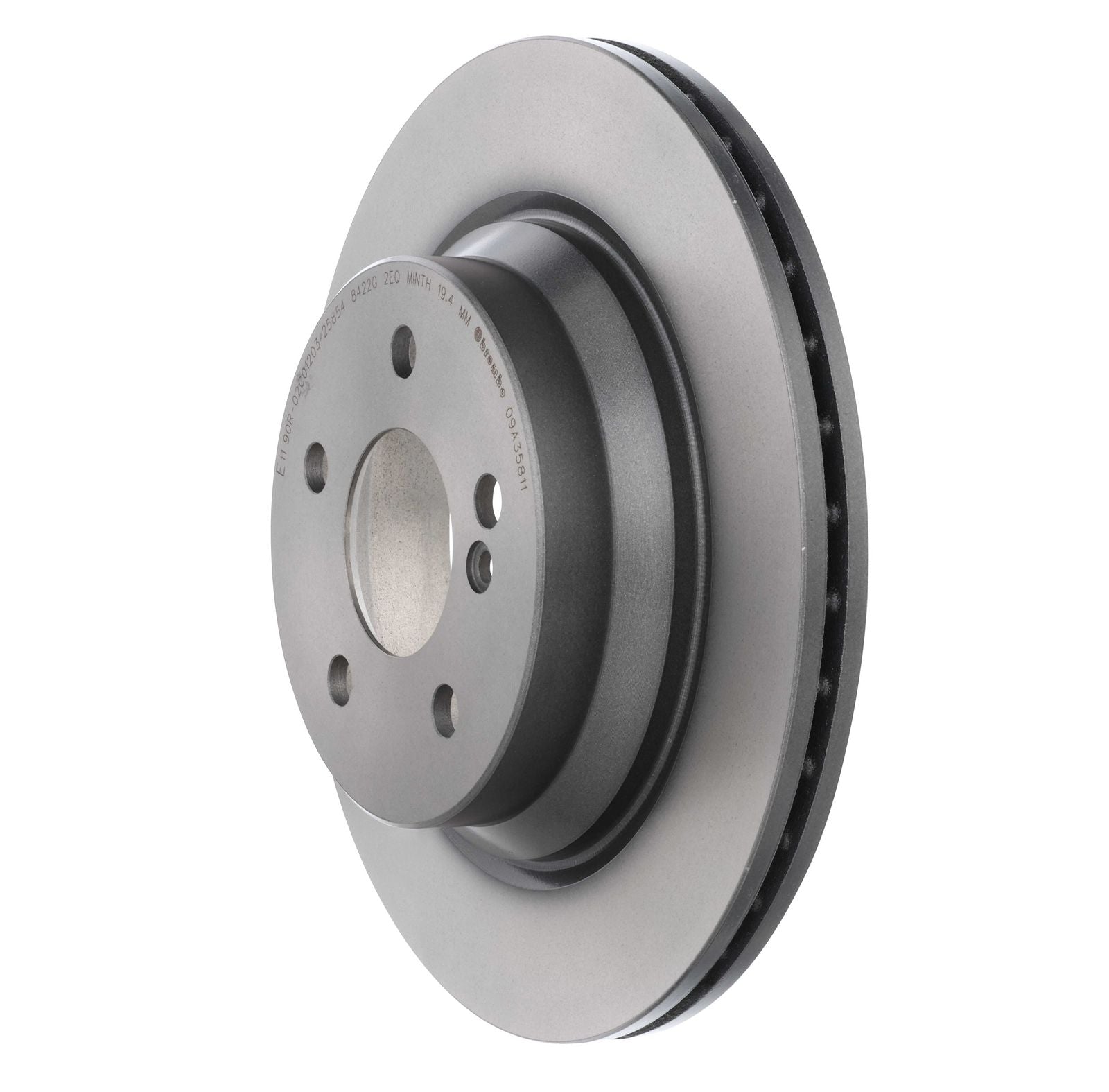 PRIME UV Coated Rear Disc Brake Rotor - 09.A358.11_05