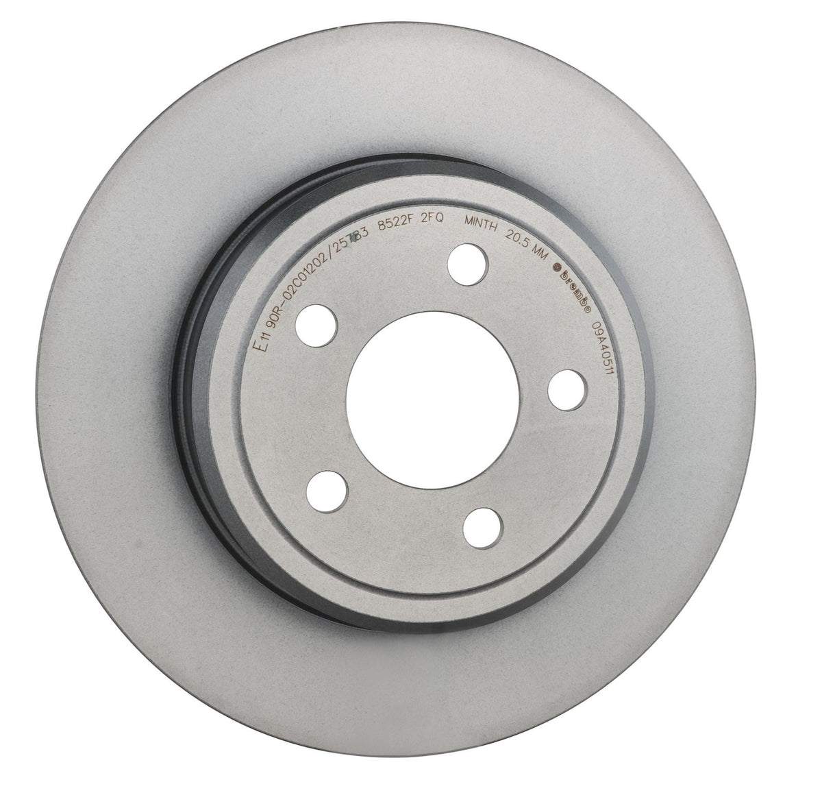 PRIME UV Coated Rear Disc Brake Rotor - 09.A405.11_25
