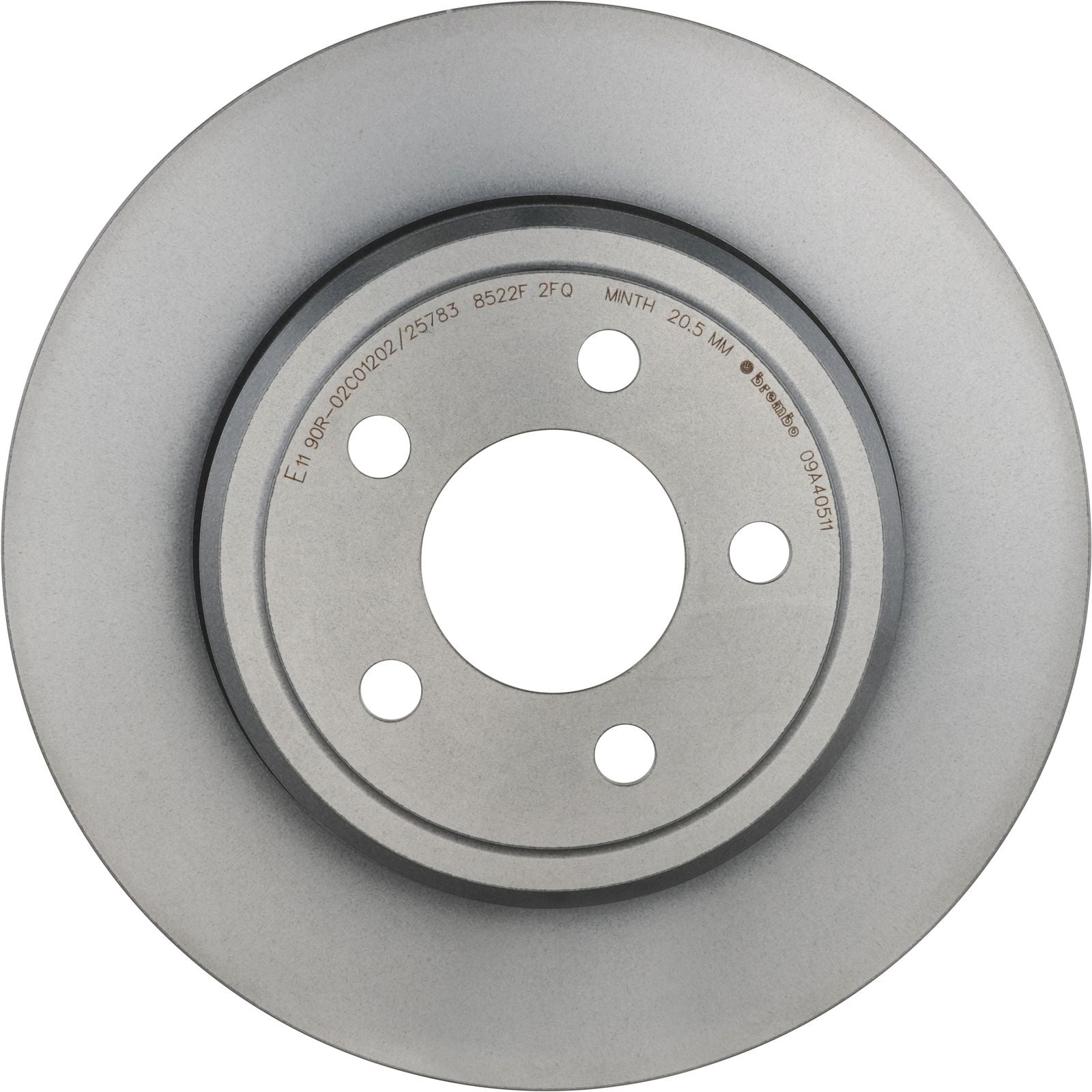 PRIME UV Coated Rear Disc Brake Rotor - 09.A405.11_03