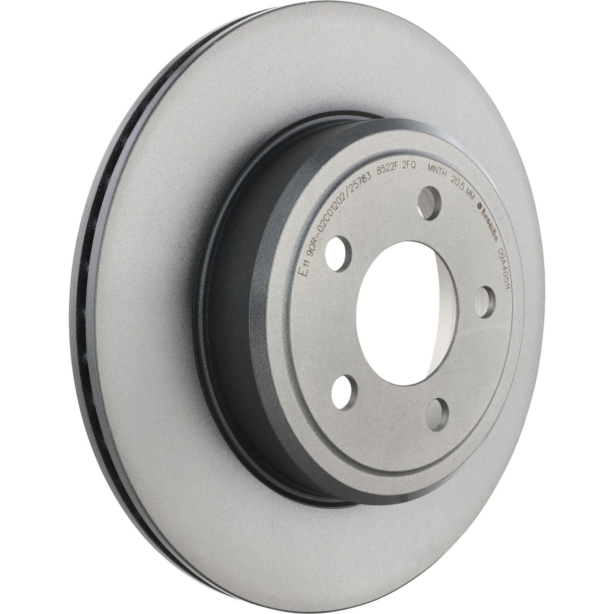 PRIME UV Coated Rear Disc Brake Rotor - 09.A405.11_26