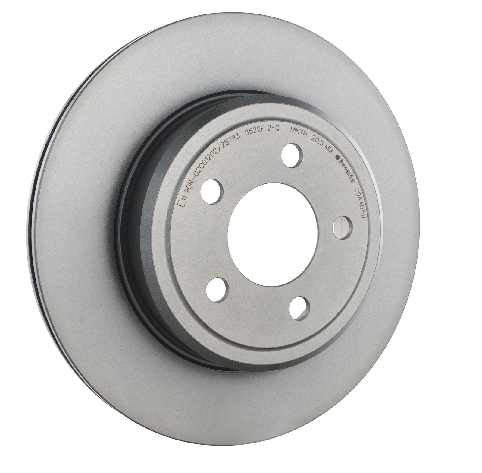 PRIME UV Coated Rear Disc Brake Rotor - 09.A405.11_24