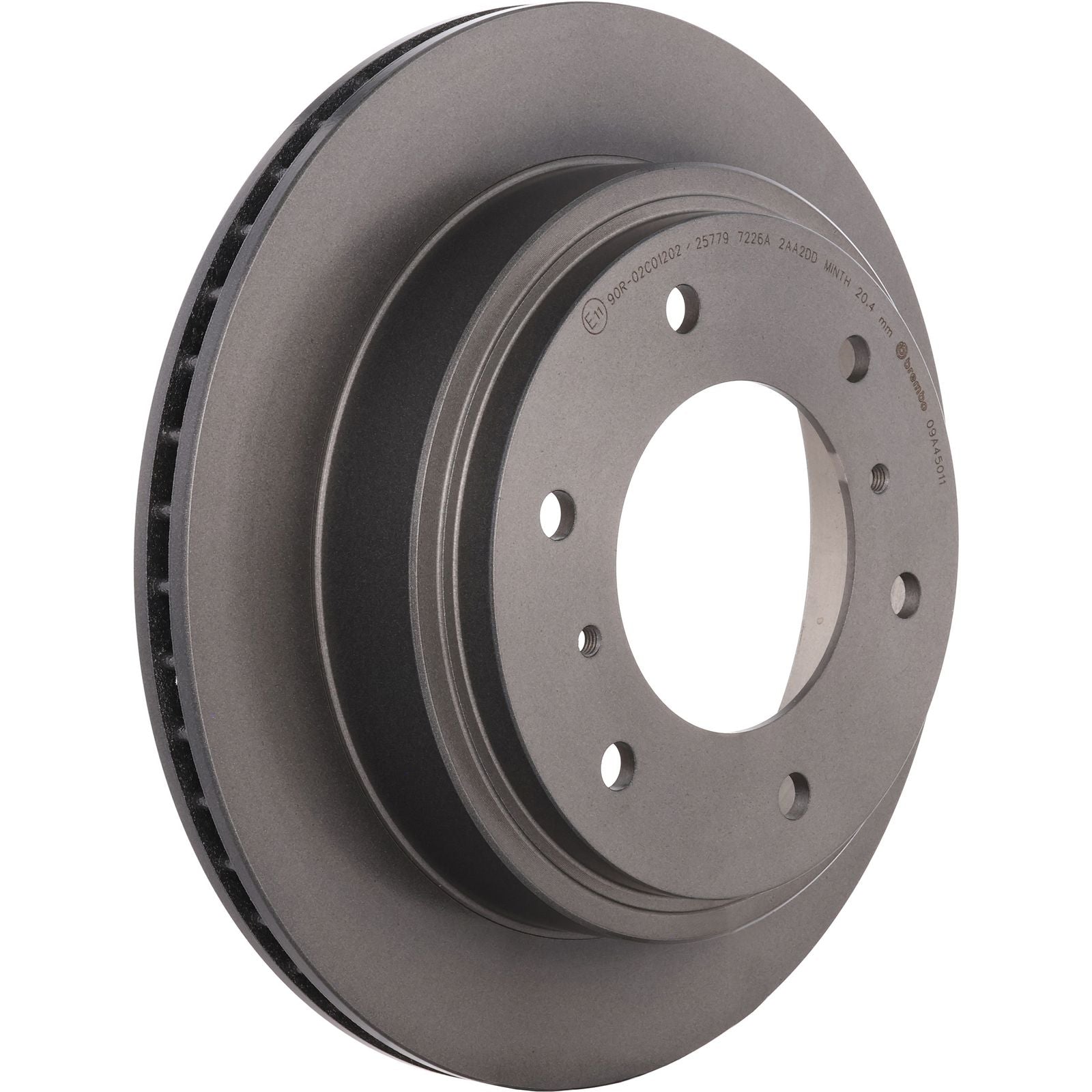 PRIME UV Coated Rear Disc Brake Rotor - 09.A450.11_04